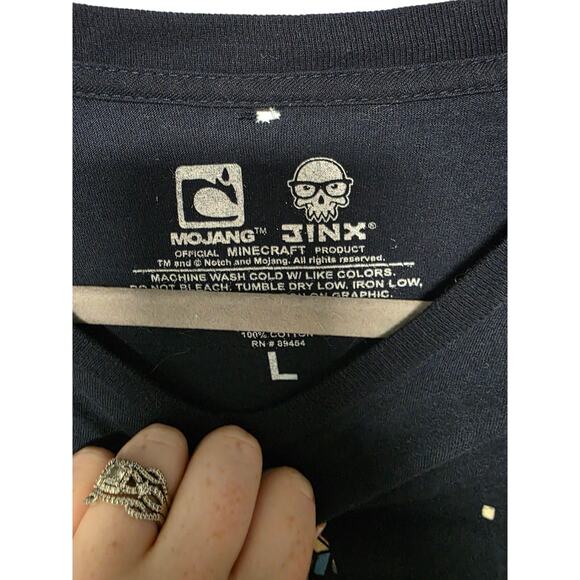 2010's Minecraft Shirt Lot NWT Men'sSize Large Tees Gamer Classic Street Graphic - Picture 7 of 10